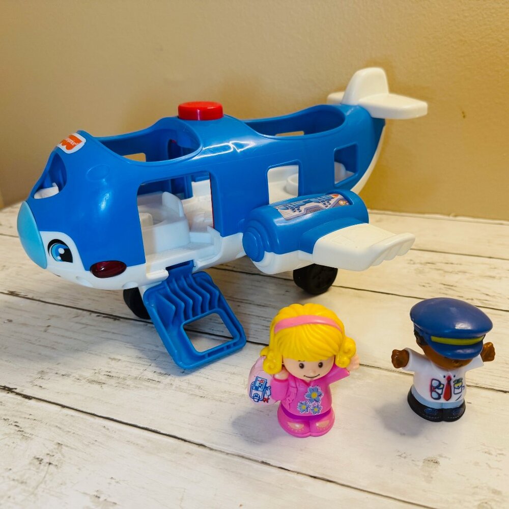 Fisher Price Little People Travel Together Airplane & Figures